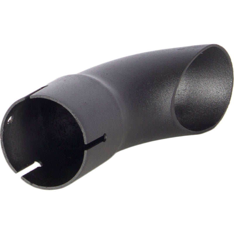 Universal Exhaust Stack Pipe - 2 -3/8" x 7.48", Curved, Black - Quality Farm Supply