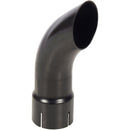 Universal Exhaust Stack Pipe - 10.75" x 10.75", Curved, Black - Quality Farm Supply