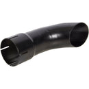 Universal Exhaust Stack Pipe - 10.75" x 10.75", Curved, Black - Quality Farm Supply