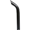 Universal Exhaust Stack Pipe - 1-3/4" x 17.71", Curved, Black - Quality Farm Supply