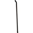 Universal Exhaust Stack Pipe - 1-1/2" x 48", Curved, Black - Quality Farm Supply