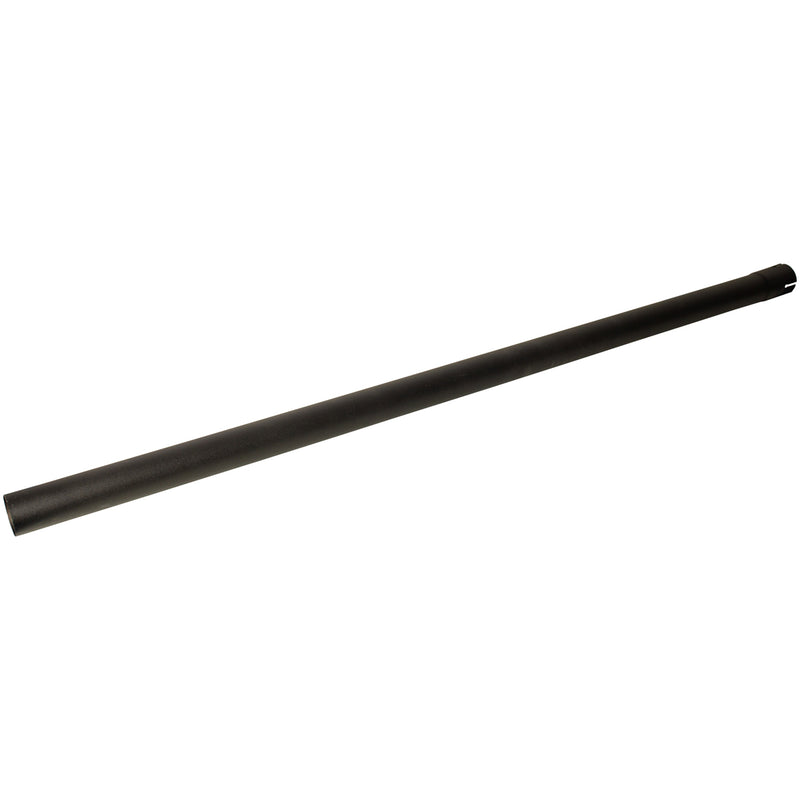 Universal Exhaust Stack Pipe - 1-3/4" x 48", Curved, Black - Quality Farm Supply