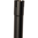 Universal Exhaust Stack Pipe - 1-3/4" x 48", Curved, Black - Quality Farm Supply