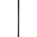 Universal Exhaust Stack Pipe - 1-3/4" x 48", Curved, Black - Quality Farm Supply