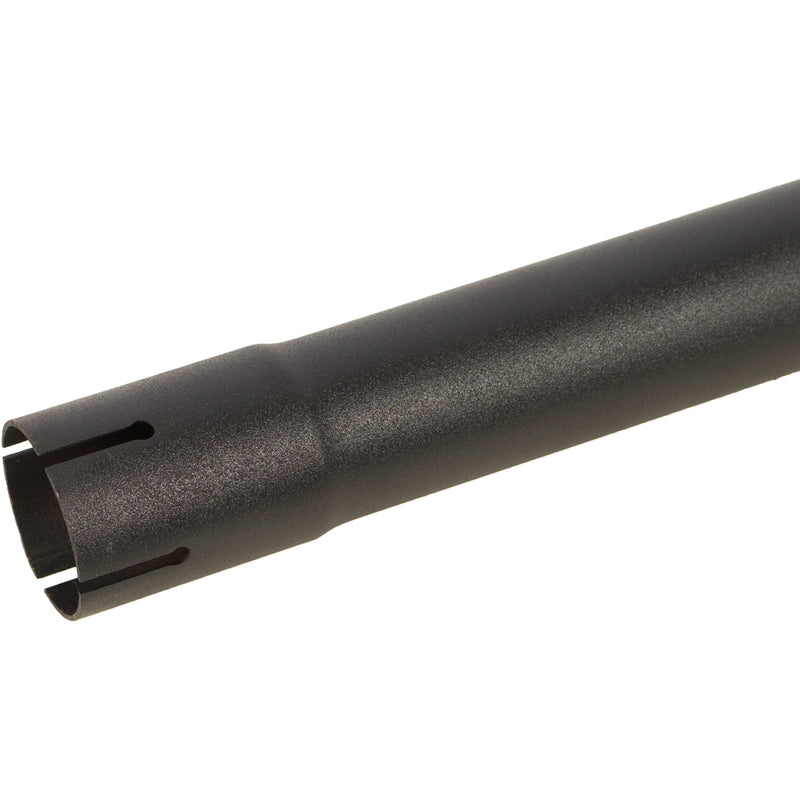 Universal Exhaust Stack Pipe - 1-7/8" x 24", Curved, Black - Quality Farm Supply