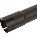 Universal Exhaust Stack Pipe - 1-7/8" x 48", Curved, Black - Quality Farm Supply