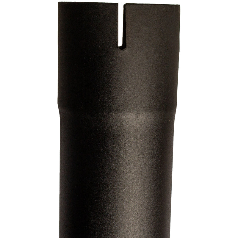 Universal Exhaust Stack Pipe - 3" x 84", Curved, Black - Quality Farm Supply