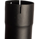 Universal Exhaust Stack Pipe - 4" x 60", Curved, Black - Quality Farm Supply