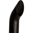 Universal Exhaust Stack Pipe - 4" x 60", Curved, Black - Quality Farm Supply