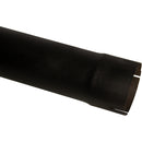 Universal Exhaust Stack Pipe - 4" x 84", Curved, Black - Quality Farm Supply