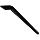 Universal Exhaust Stack Pipe - 5" x 108", Curved, Black - Quality Farm Supply