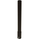 Universal Exhaust Stack Pipe - 1" x 12", Straight, Black - Quality Farm Supply