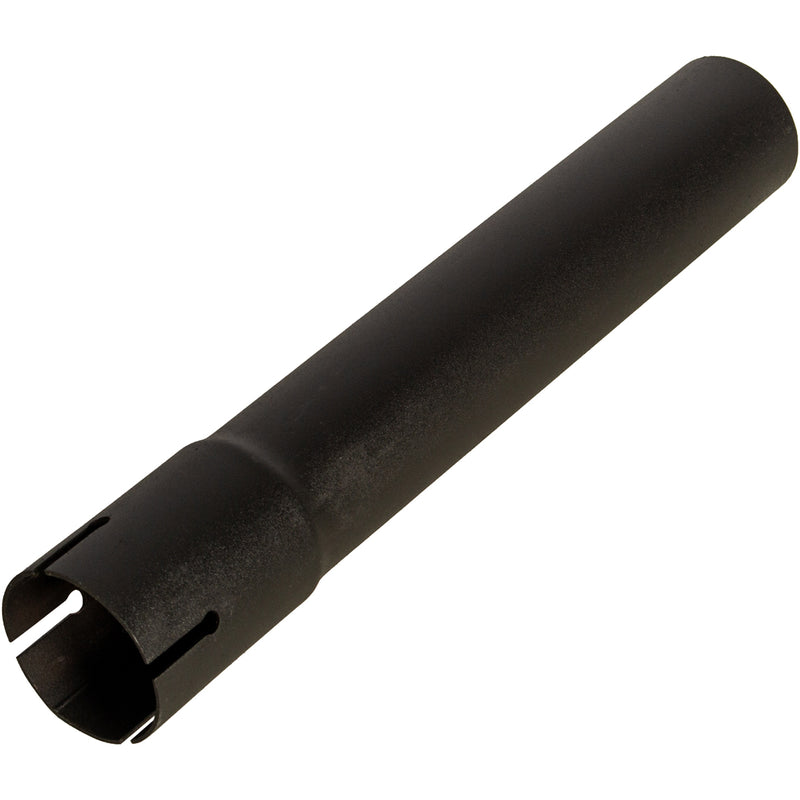 Universal Exhaust Stack Pipe - 1-7/8" x 12", Straight, Black - Quality Farm Supply