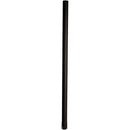 Universal Exhaust Stack Pipe - 2" x 48", Straight, Black - Quality Farm Supply