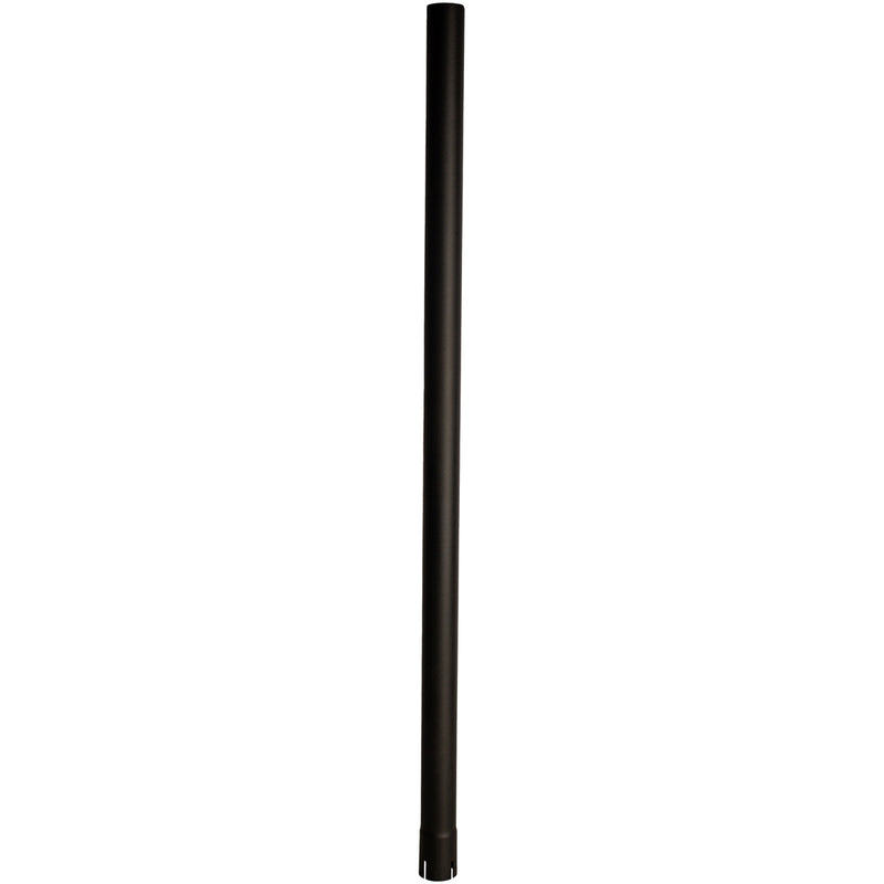 Universal Exhaust Stack Pipe - 2" x 48", Straight, Black - Quality Farm Supply