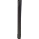 Universal Exhaust Stack Pipe - 2-1/4" x 24", Straight, Black - Quality Farm Supply