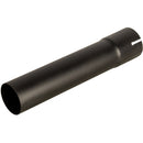 Universal Exhaust Stack Pipe - 2-3/8" x 12", Straight, Black - Quality Farm Supply