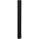 Universal Exhaust Stack Pipe - 2-3/8" x 24", Straight, Black - Quality Farm Supply