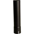 Universal Exhaust Stack Pipe - 2-1/2" x 12", Straight, Black - Quality Farm Supply
