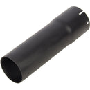Universal Exhaust Stack Pipe - 3-1/2" x 12", Straight, Black - Quality Farm Supply