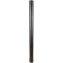 Universal Exhaust Stack Pipe - 4" x 60", Straight, Black - Quality Farm Supply