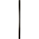 Universal Exhaust Stack Pipe - 4" x 72", Straight, Black - Quality Farm Supply