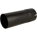 Universal Exhaust Stack Pipe - 4-1/2" x 12", Straight, Black - Quality Farm Supply