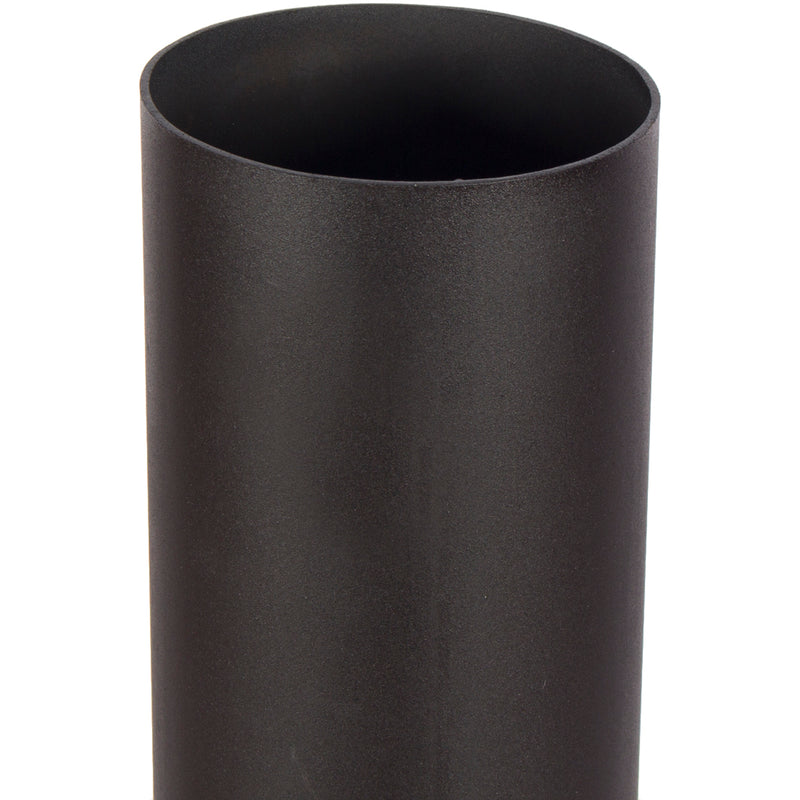 Universal Exhaust Stack Pipe - 4-1/2" x 36", Straight, Black - Quality Farm Supply