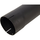Universal Exhaust Stack Pipe - 4-1/2" x 36", Straight, Black - Quality Farm Supply