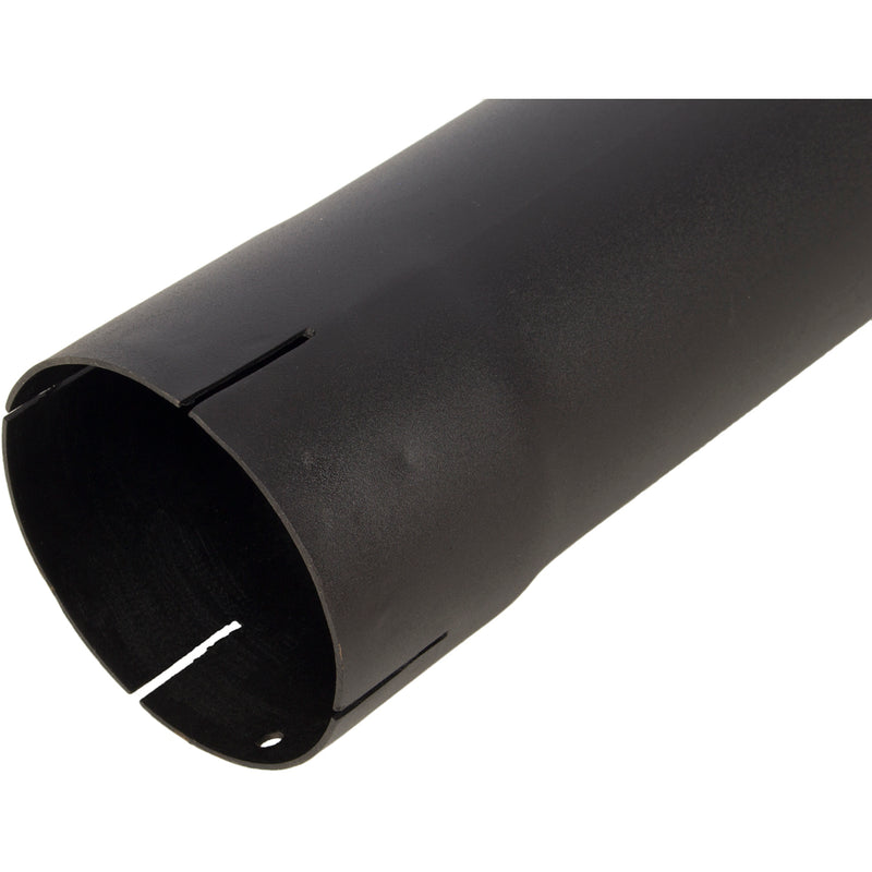 Universal Exhaust Stack Pipe - 4-1/2" x 36", Straight, Black - Quality Farm Supply