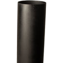 Universal Exhaust Stack Pipe - 4-1/2" x 48", Straight, Black - Quality Farm Supply