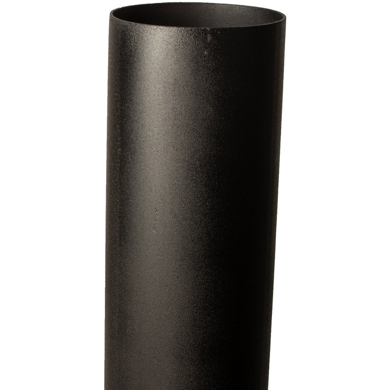 Universal Exhaust Stack Pipe - 4-1/2" x 48", Straight, Black - Quality Farm Supply