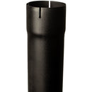 Universal Exhaust Stack Pipe - 4-1/2" x 48", Straight, Black - Quality Farm Supply