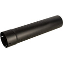Universal Exhaust Stack Pipe - 5" x 24", Straight, Black - Quality Farm Supply
