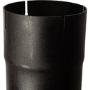 Universal Exhaust Stack Pipe - 3" x 60", Straight, Black - Quality Farm Supply