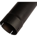 Universal Exhaust Stack Pipe - 5" x 96", Straight, Black - Quality Farm Supply