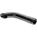 Universal Exhaust Stack Pipe - 1-7/8" x 12", Curved, Chrome - Quality Farm Supply