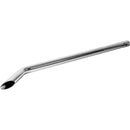 Universal Exhaust Stack Pipe - 2-1/8" x 48", Curved, Chrome - Quality Farm Supply