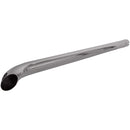 Universal Exhaust Stack Pipe - 2-1/2" x 48", Curved, Chrome - Quality Farm Supply