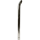 Universal Exhaust Stack Pipe - 2-3/4" x 48", Curved, Chrome - Quality Farm Supply