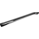 Universal Exhaust Stack Pipe - 3-1/2" x 60", Curved, Chrome - Quality Farm Supply