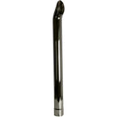 Universal Exhaust Stack Pipe - 4" x 48", Curved, Chrome - Quality Farm Supply