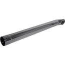 Universal Exhaust Stack Pipe - 4" x 48", Curved, Chrome - Quality Farm Supply