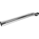Universal Exhaust Stack Pipe - 4-1/2" x 48", Curved, Chrome - Quality Farm Supply