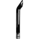 Universal Exhaust Stack Pipe - 5" x 24", Curved, Chrome - Quality Farm Supply