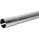 Universal Exhaust Stack Pipe - 1-1/2" x 24", Straight, Chrome - Quality Farm Supply