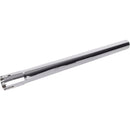 Universal Exhaust Stack Pipe - 1-3/4" x 24", Straight, Chrome - Quality Farm Supply