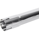 Universal Exhaust Stack Pipe - 1-3/4" x 24", Straight, Chrome - Quality Farm Supply
