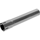 Universal Exhaust Stack Pipe - 2" x 12", Straight, Chrome - Quality Farm Supply