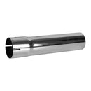 Universal Exhaust Stack Pipe - 2-3/4" x 12", Straight, Chrome - Quality Farm Supply